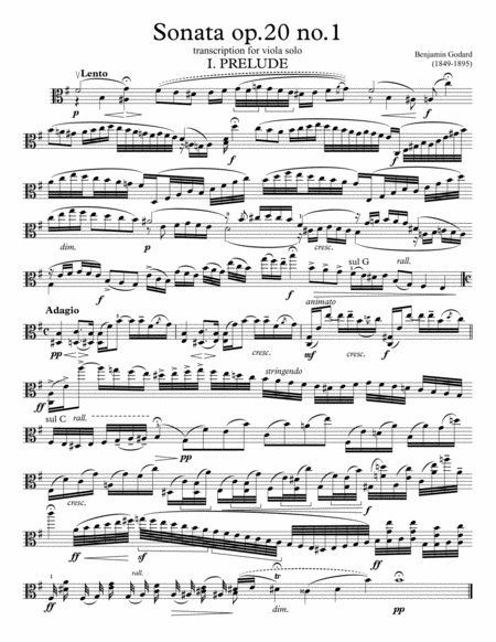 Benjamin Godard 2 Solo Sonatas Page 2