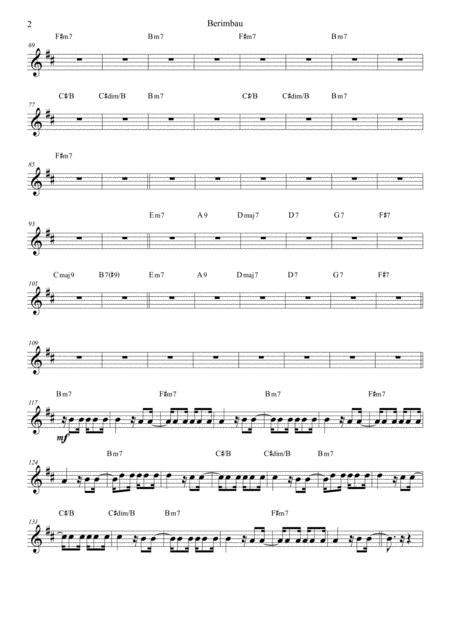 Berimbau Alto Sax Page 2