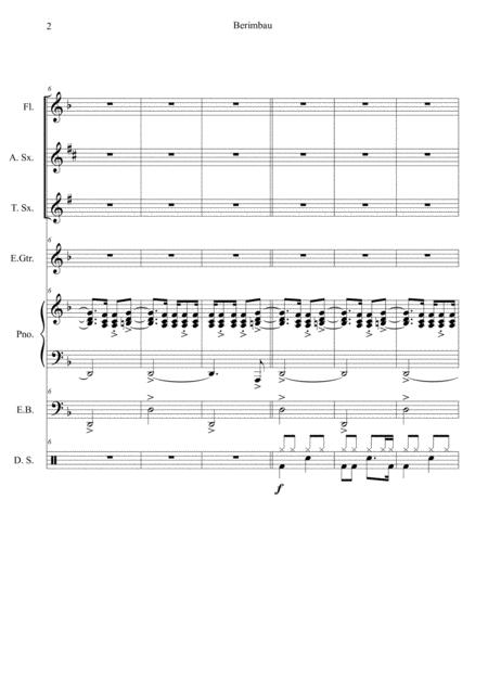 Berimbau Score Page 2