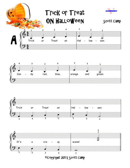 Best Halloween Collection For First Year Piano Page 2