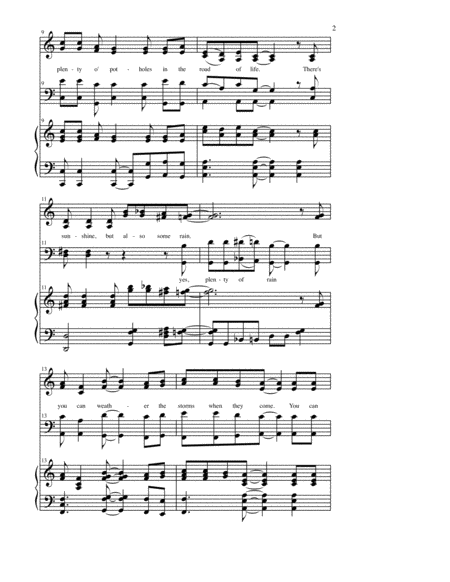 Between The Rock And A Hard Place Gospel Anthem Satb Mp3 Page 2