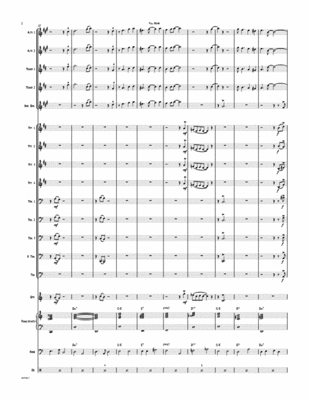 Bewitched Big Band Jazz Ensemble Page 2