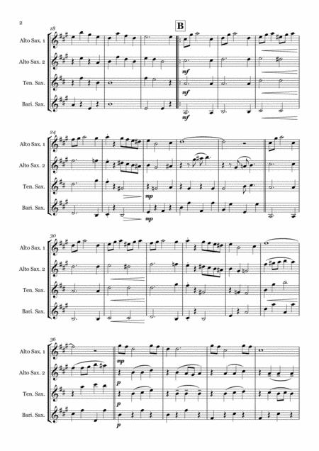 Bewitched By Rodgers And Hart Saxophone Quartet Aatb Page 2