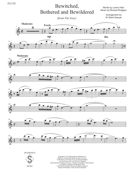 Bewitched Flute Solo With Piano Page 2