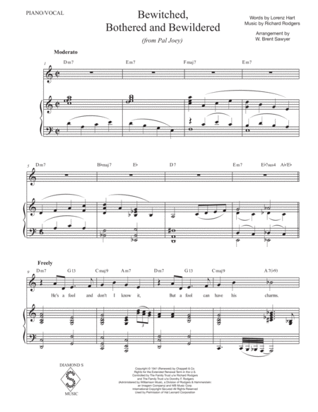 Bewitched Vocal Piano Key Of C Page 2