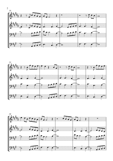 Billie Eilish Everything I Wanted Brass Quartet Page 2