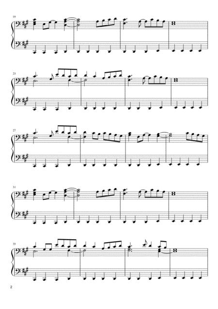 Billie Eilish Everything I Wanted Piano Solo Page 2