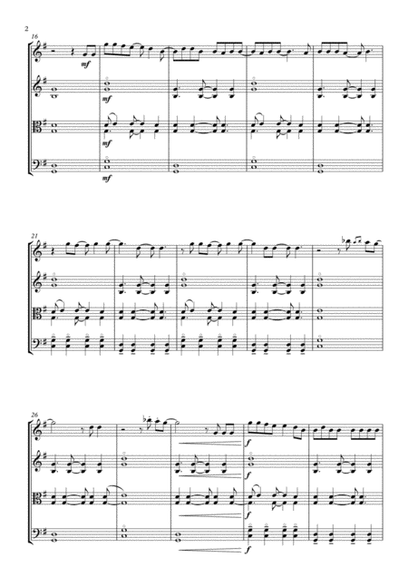 Birds String Quartet Page 2