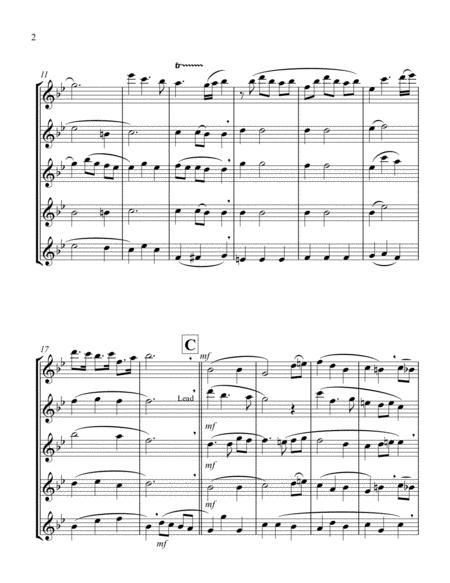 Bist Du Bei Mir 5 Violins Page 2