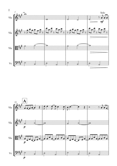 Bittersweet Symphony For String Quartet Page 2