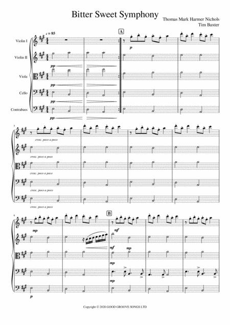 Bittersweet Symphony String Ensemble Page 2