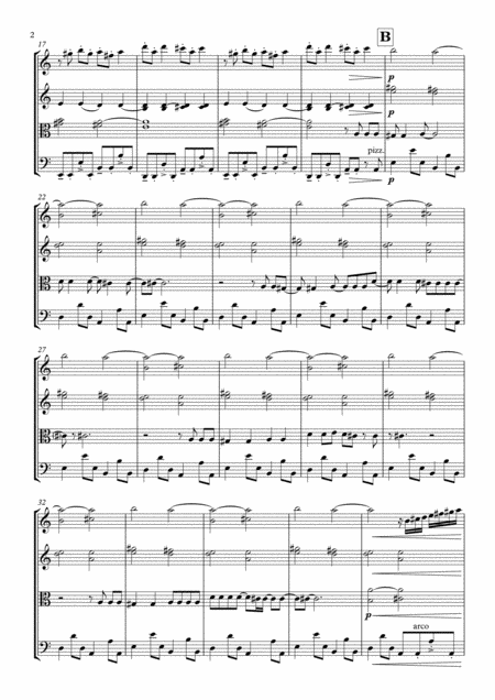 Bittersweet Symphony String Quartet Page 2