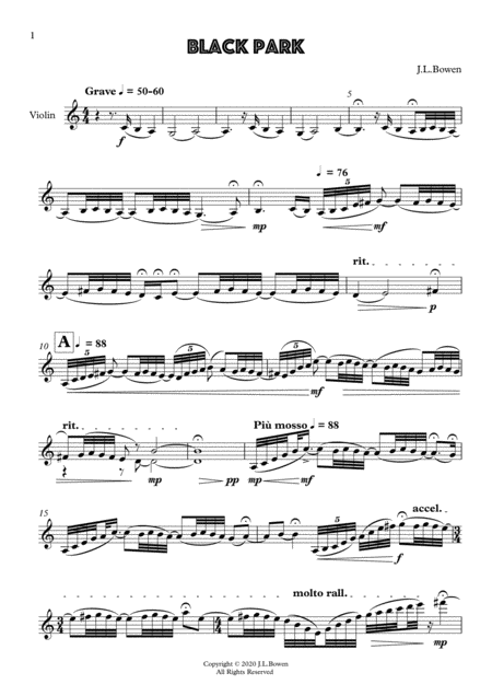 Black Park Solo Violin Page 2