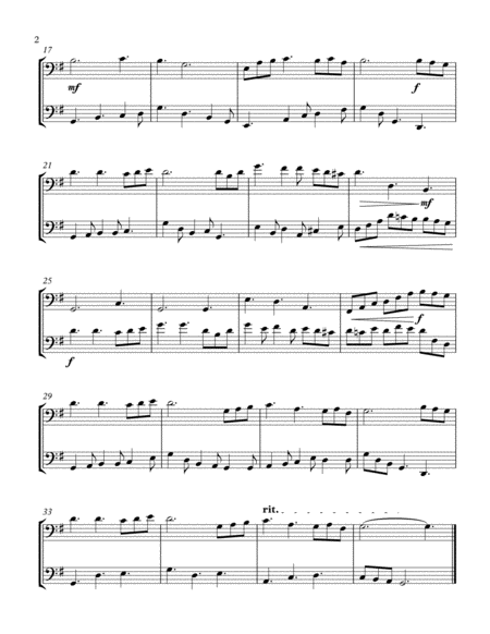 Blessed Assurance Cello Duet Page 2