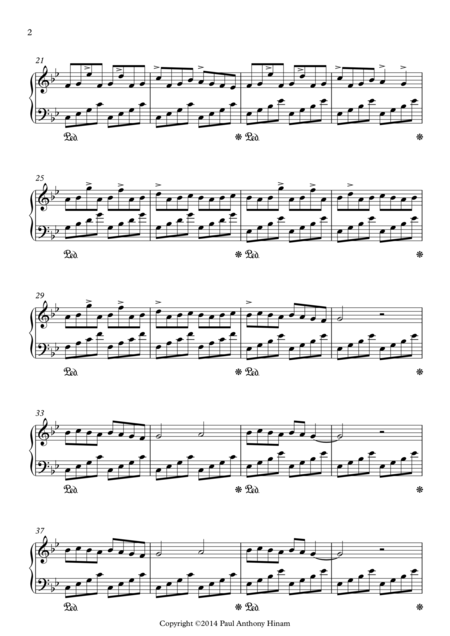 Blessing And Honor Easy Key Of C Flute Page 2