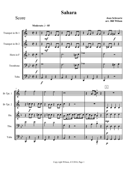 Blessings Original Key Bassoon Page 2