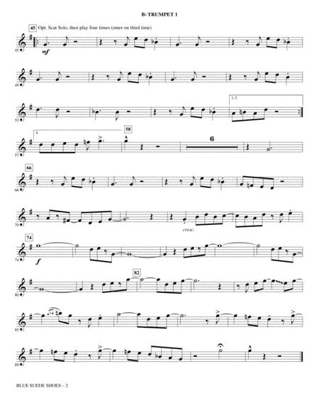 Blue Suede Shoes Arr Kirby Shaw Bb Trumpet 1 Page 2