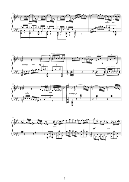 Blue Tango For Guitar Quartet Large Ensemble Page 2