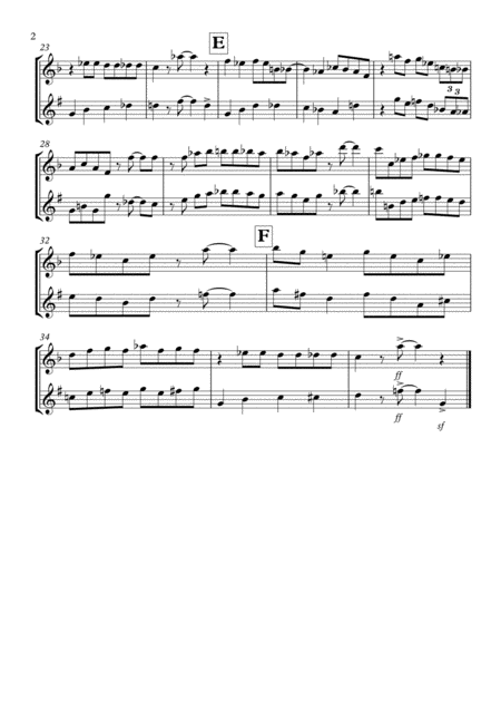 Blues Duet For Oboe And Clarinet Page 2