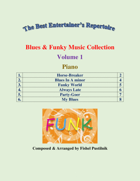 Blues Funky Music Collection For Piano Volume 1 Page 2