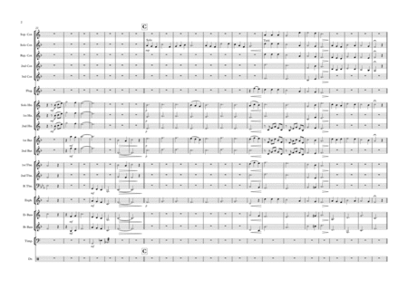 Bodicote Hymn Tune Arrangement Page 2