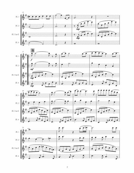 Bohemian Rhapsody For 4 Flutes Page 2