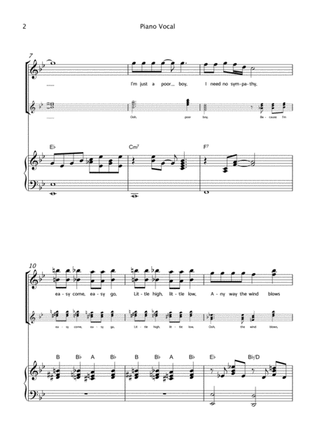 Bohemian Rhapsody With All Vocal Harmonies Page 2