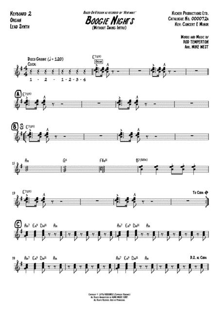 Boogie Nights Keyboards 2 Page 2