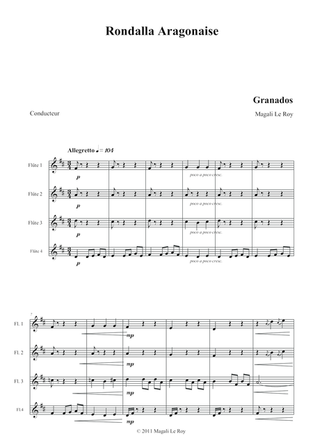 Booklet N 1 For Flute Quatuor Page 2