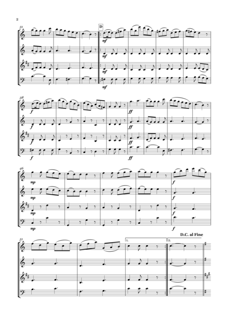 Boston Quick Step For Woodwind Quartet Page 2