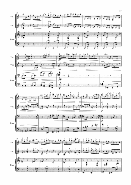 Brahms Capriccio Op 76 No 2 2 Violins Violin Duo Violin Group Page 2