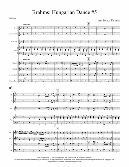 Brahms Hungarian Dance 5 Page 2