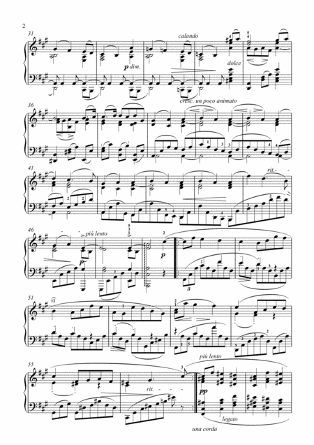 Brahms Intermezzo Op 118 No 2 In A Major Page 2