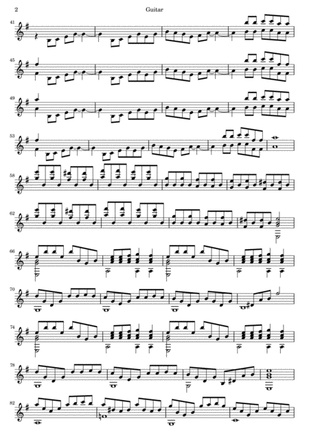 Brandenburg Concerto No 2 In F Major Bwv 1047 Saxophone Quintet Arrangement Page 2