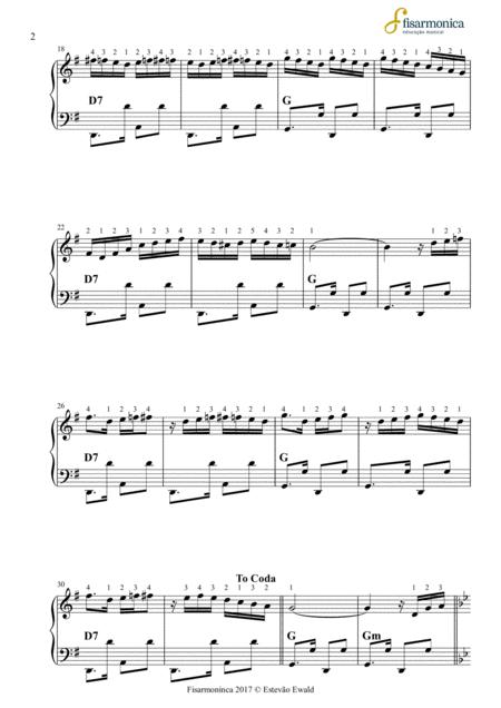 Brasileirinho Waldir Azevedo Partitura Para Acordeon Sheet Music For Accordion Page 2
