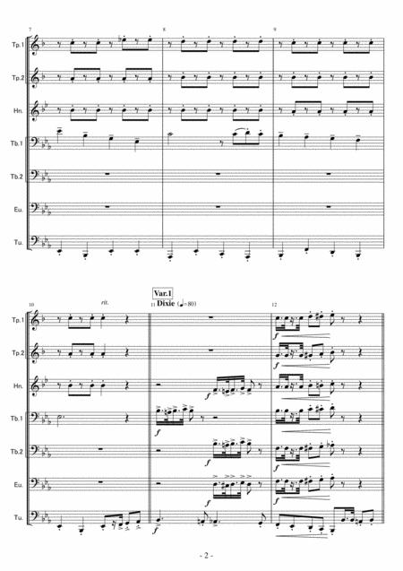 Brass Septet Five Variations On I Met A Bear Page 2