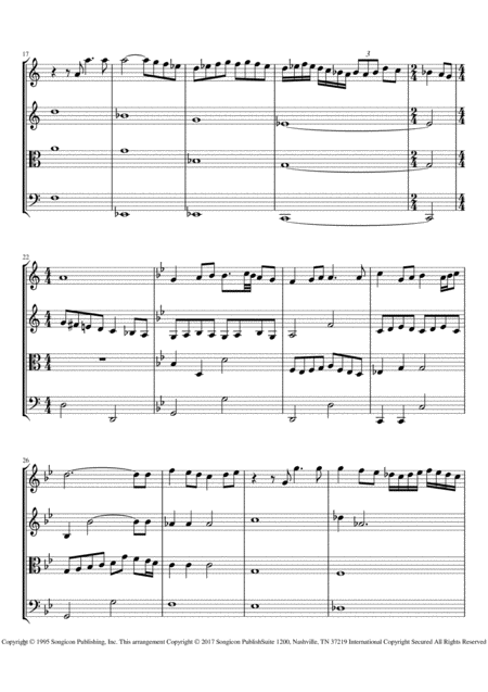 Braveheart Main Theme Strings Quartet Page 2