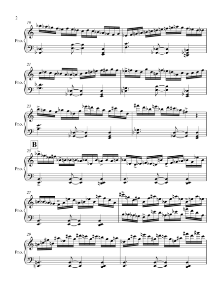 Brazil Dance No 7 For Solo Piano Page 2