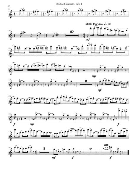 Brazilian Trumpet Double Concerto Part2 Individual Orchestra Parts Page 2