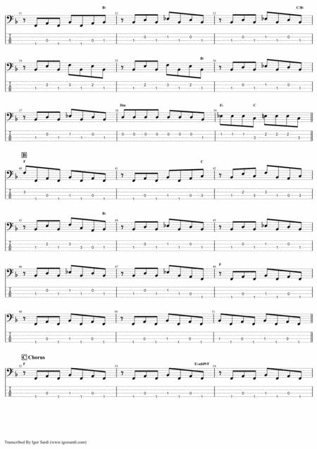 Breakthru Queen John Deacon Complete And Accurate Bass Transcription Whit Tab Page 2