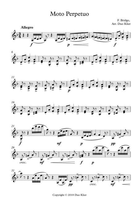 Bridge Moto Perpetuo 2nd Violin Accompaniment Page 2