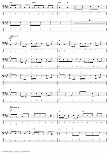 Brighton Rock Queen John Deacon Complete And Accurate Bass Transcription Whit Tab Page 2