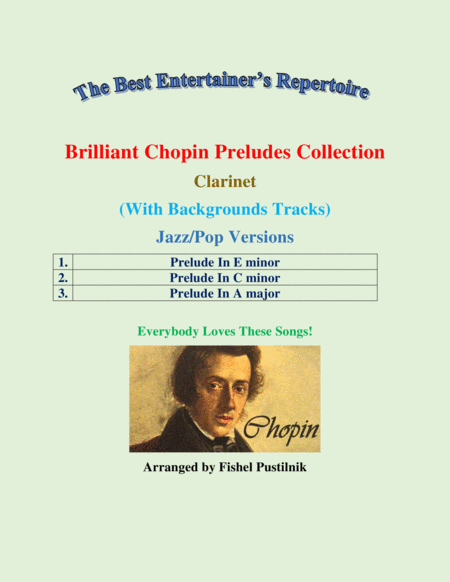 Brilliant Chopin Preludes Collection For Clarinet Background Tracks Video Page 2
