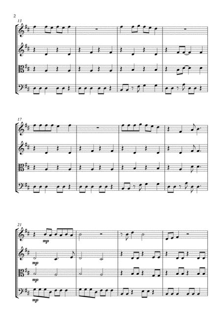 Buffalo Soldier For String Quartet Page 2