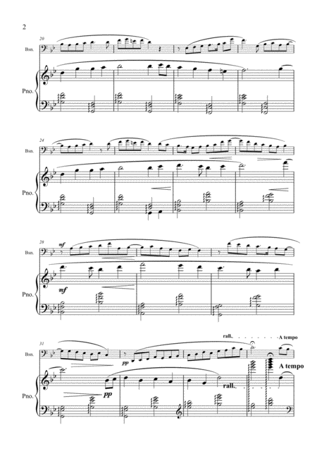 Burns Songs Set 1 Bassoon Piano Tk Murray Page 2