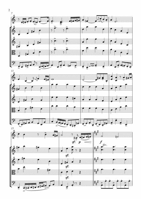 C Gardel Melodia Di Arraval Tango For Violin Solo And String Orchestra Page 2
