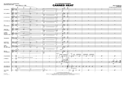 Canned Heat From Napoleon Dynamite Arr Michael Brown Conductor Score Full Score Page 2