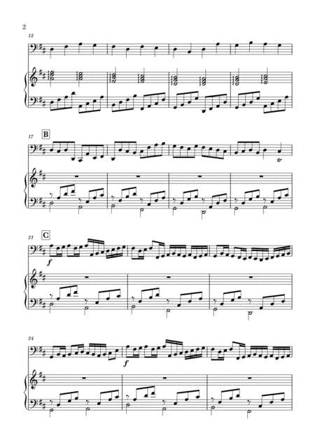 Canon In D For Bassoon And Piano Page 2