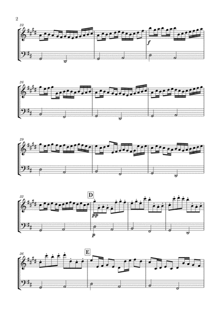 Canon In D For Trumpet In Bb And Trombone Page 2