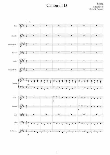 Canon In D Full Orchestra Version Page 2